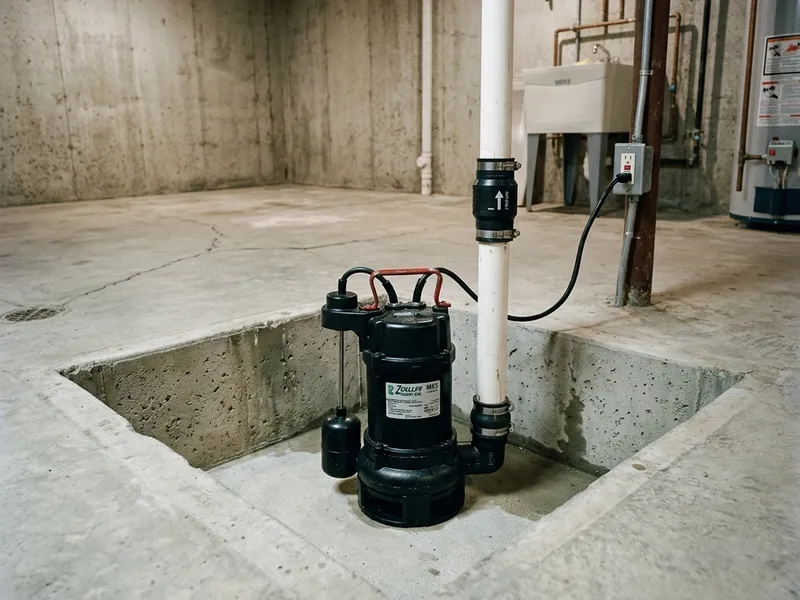 Sump Pump Installation Plumber in Massachusetts